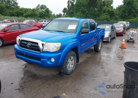 2007 Toyota Tacoma Base V6 из США, поврежденный, VIN 3TMLU42N77M010825